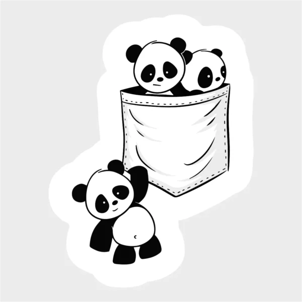 Taza Blanca 11oz Bolsita Panda - Tierno y Divertido 🐼✨ - Image 5